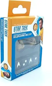 Modiphius Entertainment Star Trek Adventures RPG Operations Division Dice Set Revised, Multicolour
