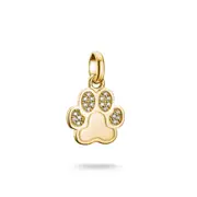 Buy Connect Charm paw Gold by Thomas Sabo online - THOMAS SABO Australia