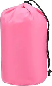 uxcell Stuff Sack [1PCS] - Waterproof Outdoor Storage Sacks Use for Backpacking & Traveling & Hiking - [Pink-5 x 10 in/ 13 x 25 CM] Ultralight Drawstring Bags