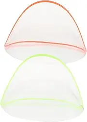 [LIFKOME] 2pcs Transparent Raincoat Hat Brim Shield Replaceable Face Protector for Enhanced Visibility Rainy Weather