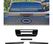 SUERAUTO4X4 Tailgate Handle Cover Trim for Ford Ranger Next Gen 2022 2023 2024, Rear Trunk Tailgate Door Handle Protector Guard Surround Decor Trim with Ke