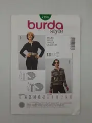 Burda Sewing Pattern 7183 Women's Jacket Pattern Size US 8-16 EUR 34-42 NEW