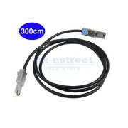 9.8ft Dell SFF-8088 to SFF-8088 Mini SAS 26Pin External Cable 3M 09G3K UC4-1