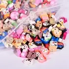 Mixed 50 Pcs Polymer Clay Beads DIY Hand Made Jewellery Bracelets Necklace NEW
