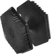 Ipetboom Silicone Face Scrubber Double-sided Cleansing Brush Exfoliating Bristles for Thorough Face Clean