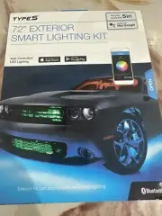 Type S 72" Plug & Glow Lighting Strips Bluetooth Exterior Smart LED Lighting Kit