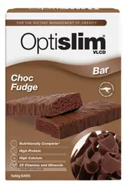 Optislim VLCD Choc Fudge Bar 5X60g