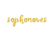SOPHOMORES Cursive Letter Balloon Banner - Sophomore Year Party Decorations
