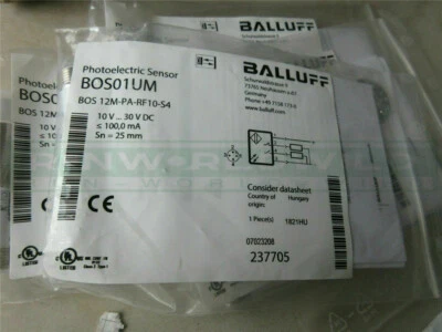 1PCS new For ALLUFF Proximity switch BOS 12M-PA-RF10-S4 Sensor