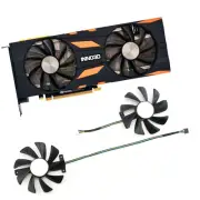 Cooling Fan for INNO3D RTX2080ti 2080 2070SUPER TWIN X2 Cooler Replacement Parts