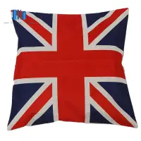 在飛比找蝦皮購物優惠-英國復古風格聯合傑克國旗抱枕套,枕套