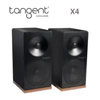 在飛比找ETMall東森購物網優惠-【限時結帳驚喜價】丹麥 Tangent X4 書架型喇叭 黑