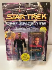NEW 1993 Playmates Classic Star Trek Deep Space Nine Benjamin Sisko 5" Figure