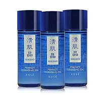 在飛比找PChome商店街優惠-《KOSE 高絲》 清肌晶淨透潔顏油(NEW)33ML*3入