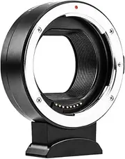 zolyet EF-EOSR Auto Focus Lens Mou Adapter for EF/EF-S Series Lens to EOS R/EOS RP Mirrorl Cameras Black