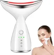 Double Chin Reducer Machine, Face Neck Massager Anti-Aging Facial Neck Eye Device with 3 Massage Modes for Wrinkles Appearance Removal and Skin Tightening