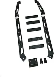 Tailgate Ladder Kit Rear Ladder Type C Metal Stairs Compatible For Suzuki Jimny JB64 Jb74 2018-2020 Aluminum Alloy Car Rear Door Laddder
