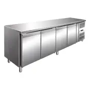Thermaster Tropicalised 4 Door Gastronorm Bench Fridge - Under Bench Fridges (GN4100TN) - GN4100TN