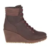Merrell Women's Tremblant Waterproof Wedge Espresso Boots J88674 size 11 NIB