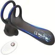 Vibrating Cock Ring Sex Toys for Couples, Clitoral G Spot Penis Vibrator Silicone Penis Sleeve Remote Control Penis Extender with 20 Vibrations Adult Toy for Men