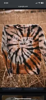 Volcom X Outer Banks ‘have A Good Time All The Time’ Men’s Pullover Sz L