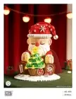 Xmas Santa w/ LED Christmas Tree Night Light Building Blocks Set Gift Kid Adults