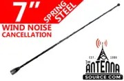 7" Black Spring Stainless AM/FM Antenna Mast Fits: 2002-2005 Pontiac Montana