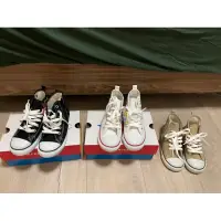 在飛比找蝦皮購物優惠-全新日本Converse ALL STAR兒童 高筒 帆布鞋