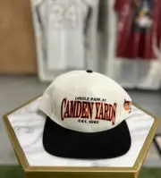 Oriole Park At Camden Yards Vintage Snap Back Twin Enterprise