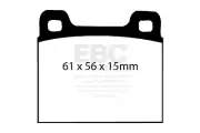 EBC Brakes UD031 Ultimax Brake Pads (for: Porsche)