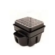 Platinium Super Cloner 30 - Aeroponic Cloning System - 30 Sites - Includes Pump, Reservoir, Neoprene Inserts