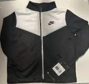 New Nike 24 Months Zip Jacket Black & White