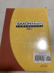 Saxon Math Homeschool 4th Edition 7/6