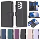 For Samsung Galaxy A14 A32 A54 A72 Leather Card Wallet Flip Holder Phone Case