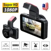 1080P Car Dash Camera Recorder Single Lens Front Cam HD LCD DVR
