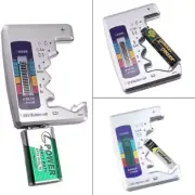 Digital Battery Tester LCD Display C D N AA AAA 9V 1.5V Button Cell Detector