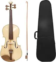 Violin for Beginners Adults 4/4 Full Size Spruce Wood Acoustic Violin for Beginner/Professional with Bow and Case,Jujube Wood Fingerboard Tuning Pegs