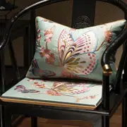 中式紅木沙髮椅墊坐墊實木太師椅子傢用餐椅圈椅防滑座墊茶椅墊子【美馨精品旂艦店】