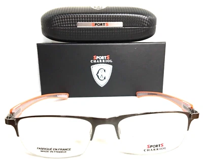 New Charriol Sport SP 23016 C5 53mm Semi-Rimless Men's Eyeglasses Frame