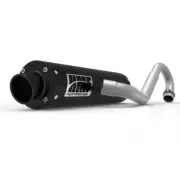 HMF Performance Black Full Exhaust Pipe System Black Cap Can-Am Outlander 570