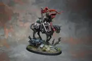Warhammer Age of Sigmar - Cities of Sigmar - Freeguild Cavalier-Marshal -PAINTED