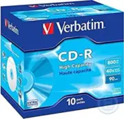 Verbatim 43428 800MB DataLife CD-R - Jewel Cased 10 Pack