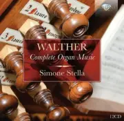 JOHANN GOTFRIED WALTHER Complete Organ Music SIMONE STELLA 12CD BOXSET NEW