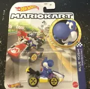 Hot Wheels HotWheels Blue Yoshi Mario Kart Cart Mattel Nintendo Die Cast