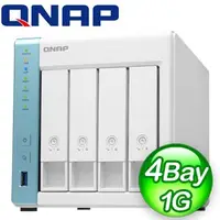 在飛比找AUTOBUY購物中心優惠-QNAP 威聯通 TS-431K 4-Bay NAS 網路儲