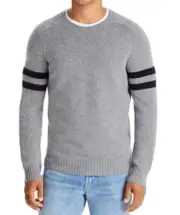 Dylan Gray Merino Wool Stripe Sleeve Sweater Boys