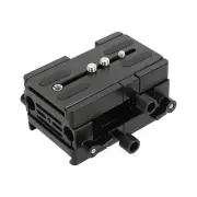 CAMVATE QR Camera Baseplate Mount w/ARRI-Style Dovetail Clamp & 15mm Rod Support
