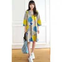 在飛比找蝦皮購物優惠-韓國版型：七分袖連身裙  一份299