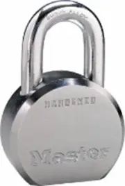 Master Lock Round Body Solid Steel Padlock 11x 28 x 22mm - 6230K