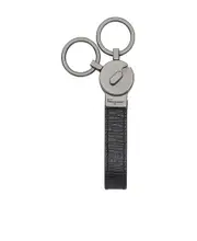 Metal ring key chain One size Black